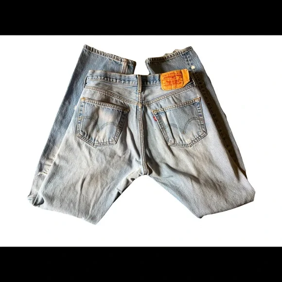 Authentic Vintage 501 Distressed Levi’s - Picture 2 of 3